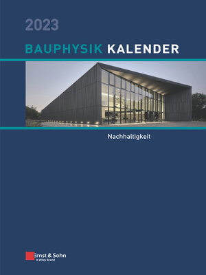 cover image of Bauphysik-Kalender 2023